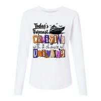 Cruising With A Chance Of Drinking Funny Halloween Womens Cotton Relaxed Long Sleeve T-Shirt