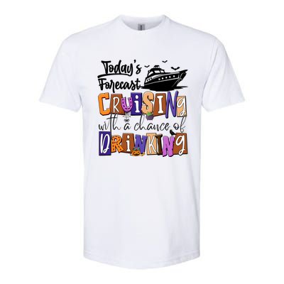 Cruising With A Chance Of Drinking Funny Halloween Softstyle® CVC T-Shirt