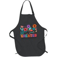 Created With A Purpose Jesus Christian Flower Wildflower Apron
