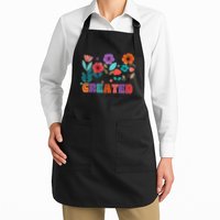 Created With A Purpose Jesus Christian Flower Wildflower Apron
