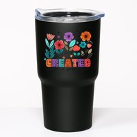Created With A Purpose Jesus Christian Flower Wildflower Tumbler