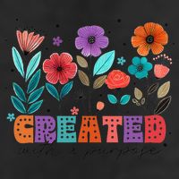 Created With A Purpose Jesus Christian Flower Wildflower Tumbler