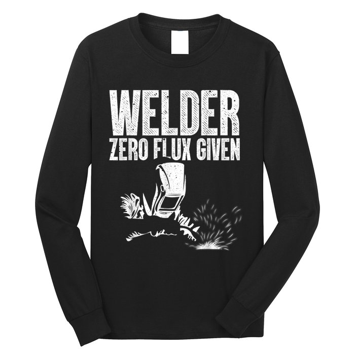 Cool Welder Art For Men Women MIG/TIG Welding Metal Lover Long Sleeve Shirt