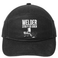 Cool Welder Art For Men Women MIG/TIG Welding Metal Lover 7-Panel Snapback Hat