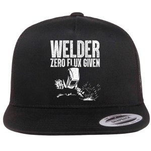 Cool Welder Art For Men Women MIG/TIG Welding Metal Lover Flat Bill Trucker Hat