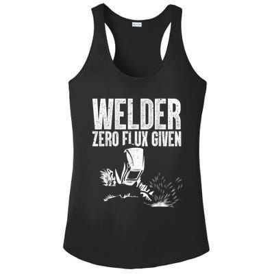 Cool Welder Art For Men Women MIG/TIG Welding Metal Lover Ladies PosiCharge Competitor Racerback Tank