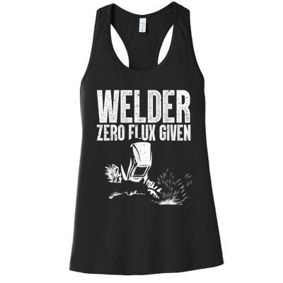 Cool Welder Art For Men Women MIG/TIG Welding Metal Lover Women's Racerback Tank