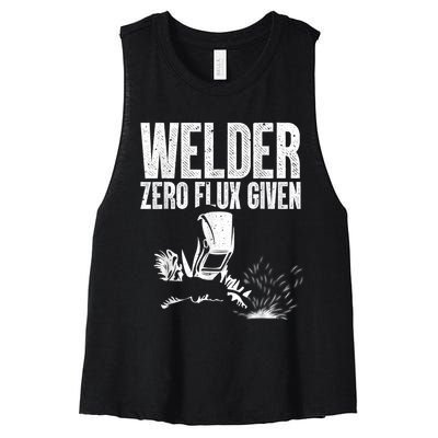 Cool Welder Art For Men Women MIG/TIG Welding Metal Lover Women's Racerback Cropped Tank