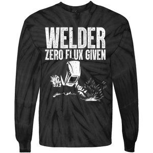 Cool Welder Art For Men Women MIG/TIG Welding Metal Lover Tie-Dye Long Sleeve Shirt