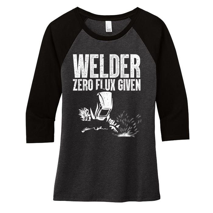 Cool Welder Art For Men Women MIG/TIG Welding Metal Lover Women's Tri-Blend 3/4-Sleeve Raglan Shirt