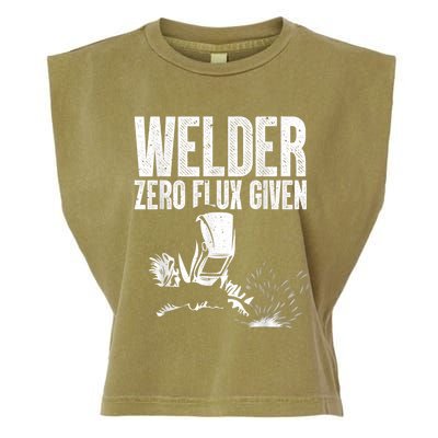 Cool Welder Art For Men Women MIG/TIG Welding Metal Lover Garment-Dyed Women's Muscle Tee