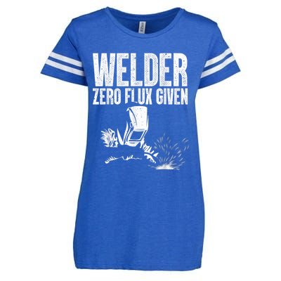 Cool Welder Art For Men Women MIG/TIG Welding Metal Lover Enza Ladies Jersey Football T-Shirt