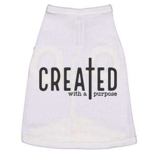 Created With A Purpose Christian Doggie Tank