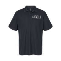 Created With A Purpose Softstyle Adult Sport Polo