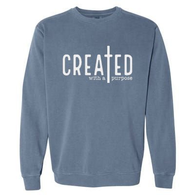 Created With A Purpose Garment-Dyed Sweatshirt