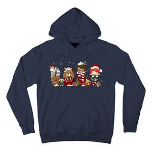 Christmas Wizard Book Lover Xmas Wizard Witch Tall Hoodie