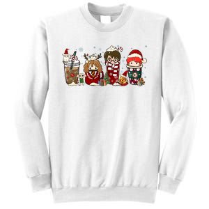 Christmas Wizard Book Lover Xmas Wizard Witch Sweatshirt