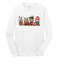 Christmas Wizard Book Lover Xmas Wizard Witch Tall Long Sleeve T-Shirt