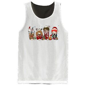 Christmas Wizard Book Lover Xmas Wizard Witch Mesh Reversible Basketball Jersey Tank