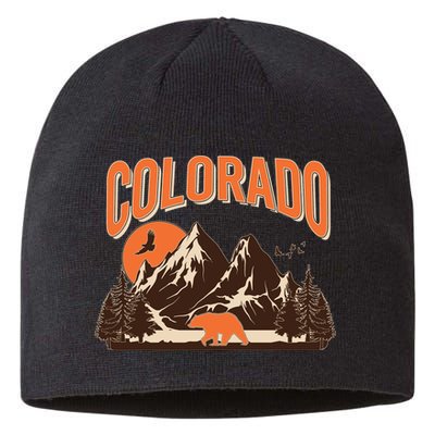 Colorado Wilderness Bear Mountains Sustainable Beanie