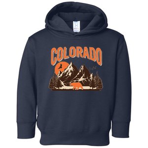 Colorado Wilderness Bear Mountains Toddler Hoodie