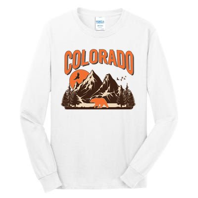 Colorado Wilderness Bear Mountains Tall Long Sleeve T-Shirt