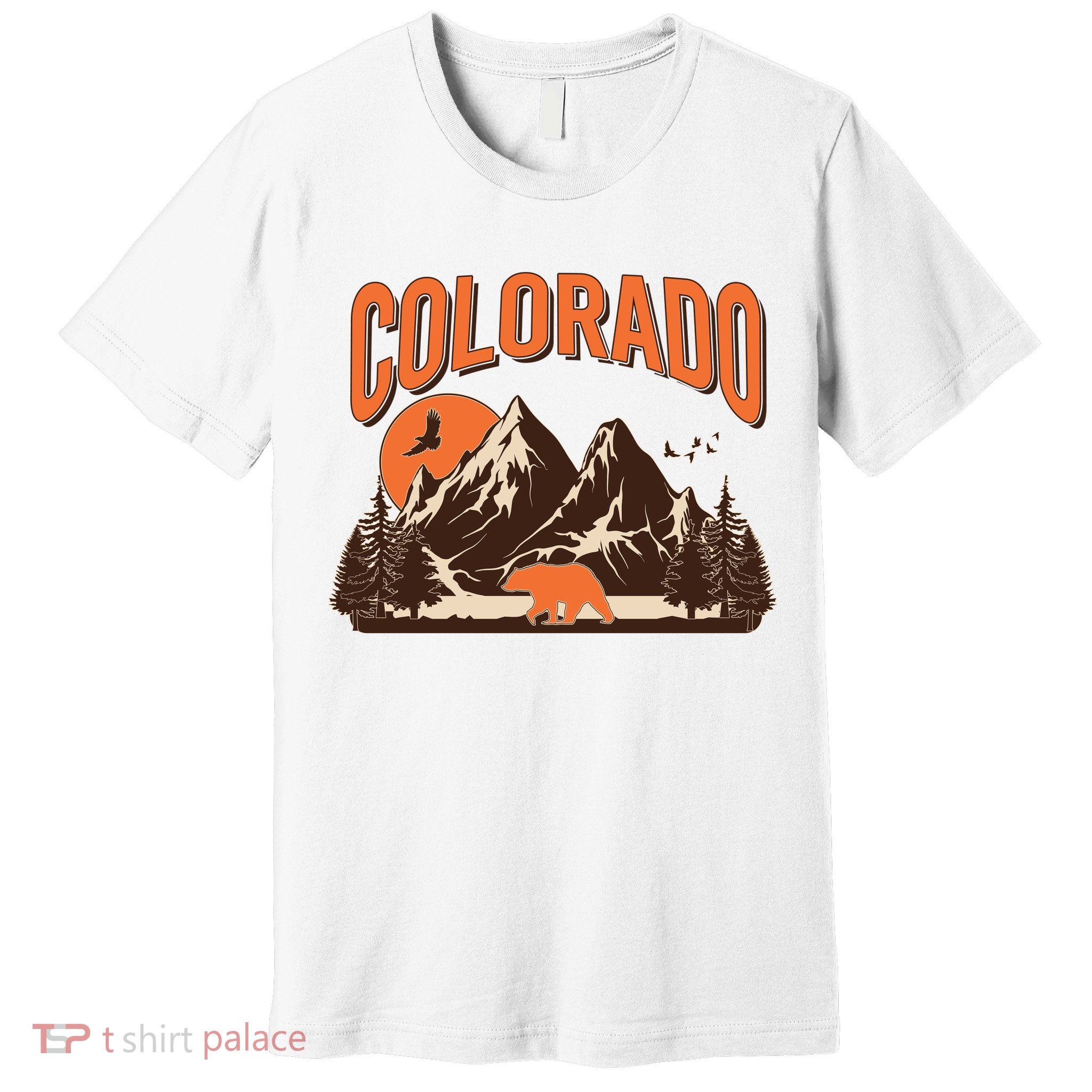 Colorado Wilderness Bear Mountains Premium T-Shirt