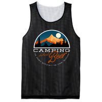 Camping Without Beer Is Just Sitting In The Woods Mesh Reversible Basketball Jersey Tank