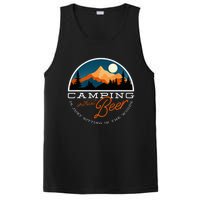 Camping Without Beer Is Just Sitting In The Woods PosiCharge Competitor Tank