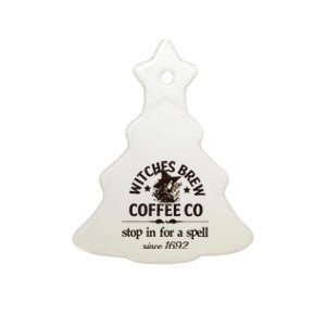 Casual Witches Brew Coffee Co Ceramic Tree Ornament