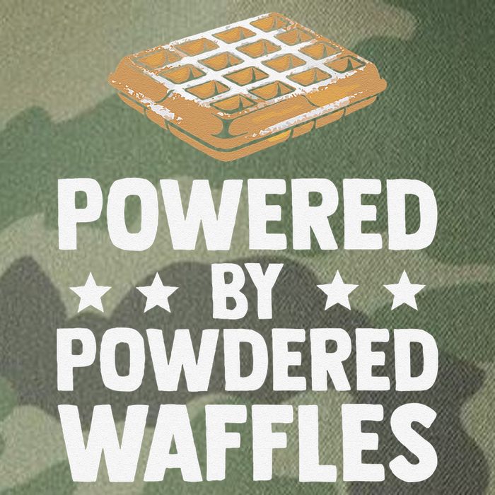 Cool Waffle Breakfast Snack Powered By Powdered Waffles Legacy Tie Dye Trucker Hat