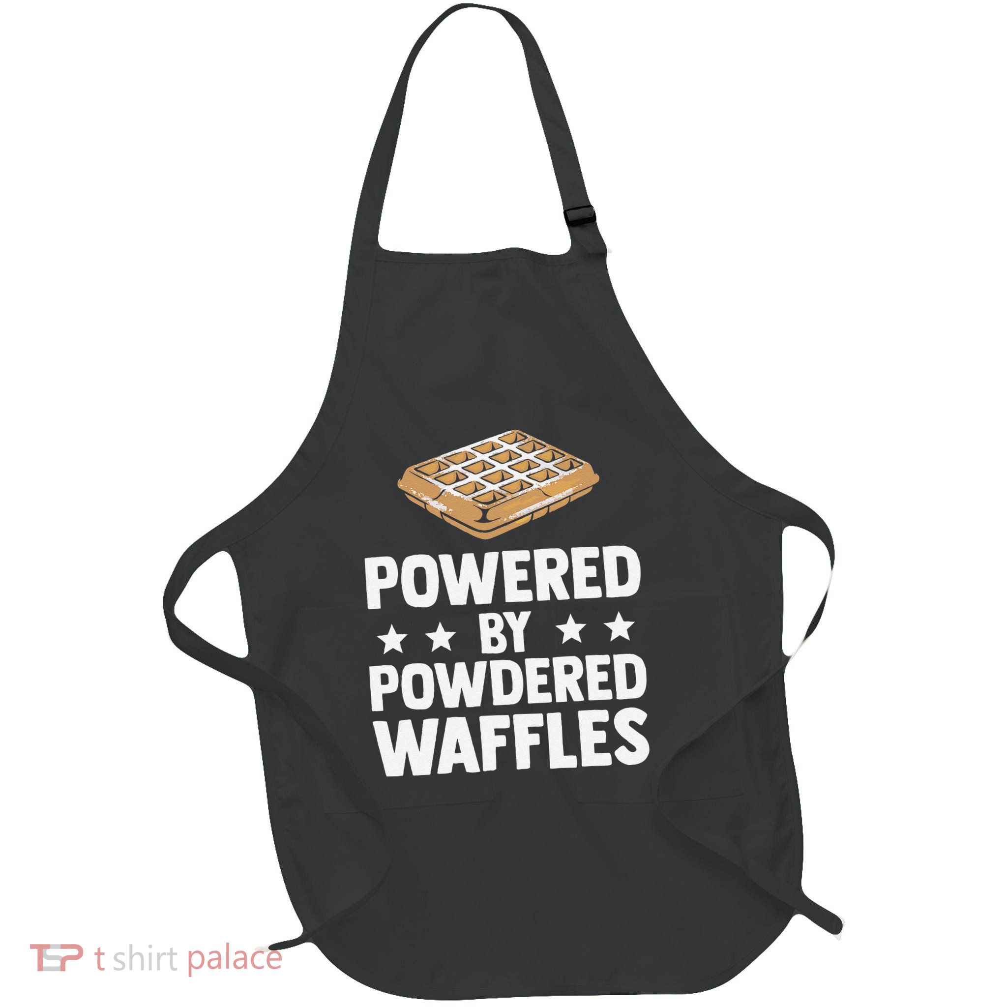 Cool Waffle Breakfast Snack Powered By Powdered Waffles Apron