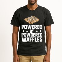 Cool Waffle Breakfast Snack Powered By Powdered Waffles Tall T-Shirt