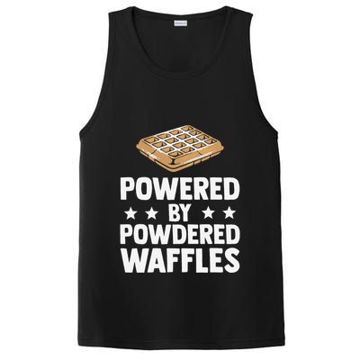 Cool Waffle Breakfast Snack Powered By Powdered Waffles PosiCharge Competitor Tank