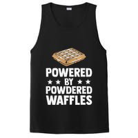 Cool Waffle Breakfast Snack Powered By Powdered Waffles PosiCharge Competitor Tank