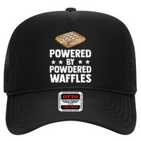 Cool Waffle Breakfast Snack Powered By Powdered Waffles Trucker Hat