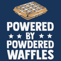 Cool Waffle Breakfast Snack Powered By Powdered Waffles Infant Baby Jersey Bodysuit