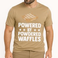 Cool Waffle Breakfast Snack Powered By Powdered Waffles Performance Shirt