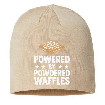 Cool Waffle Breakfast Snack Powered By Powdered Waffles Sustainable Beanie