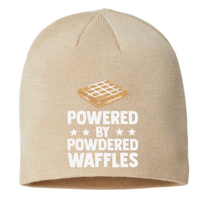 Cool Waffle Breakfast Snack Powered By Powdered Waffles Sustainable Beanie