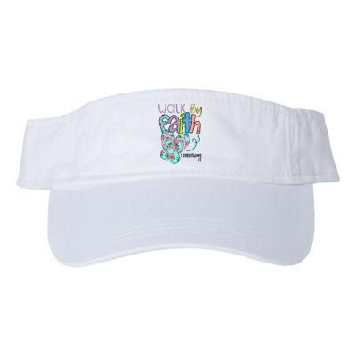 Christian Walk By Faith Flip Flops Summer Visor