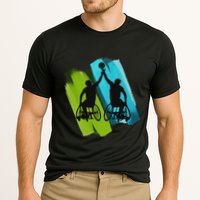 Cool Wheelchair Basketball Game Cooling Performance Crew T-Shirt