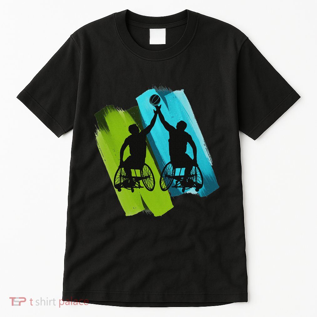 Cool Wheelchair Basketball Game Tall T-Shirt