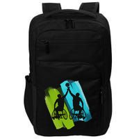 Cool Wheelchair Basketball Game Impact Tech Backpack