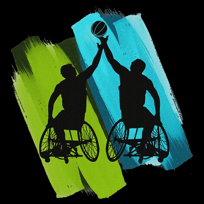 Cool Wheelchair Basketball Game Impact Tech Backpack