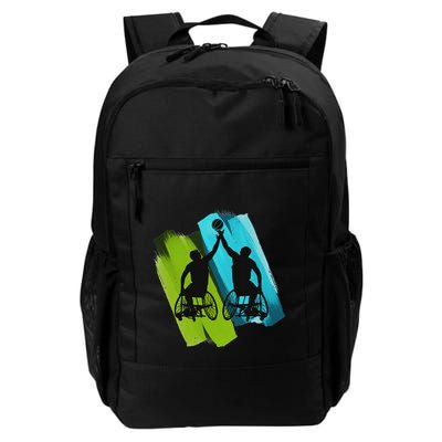 Cool Wheelchair Basketball Game Backpack