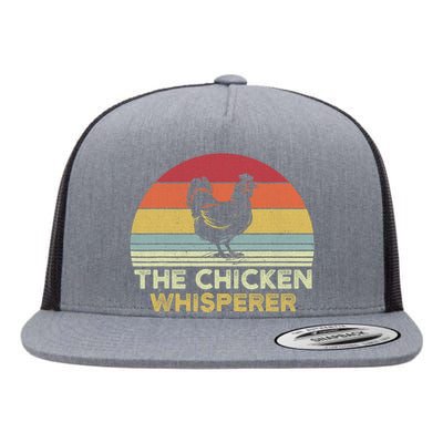 Chicken Whisperer Backyard Chicken Lover Farmer Flat Bill Trucker Hat