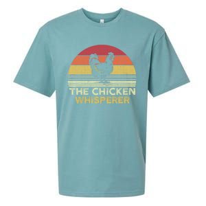 Chicken Whisperer Backyard Chicken Lover Farmer Sueded Cloud Jersey T-Shirt