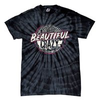 Crazy Wo Beautiful Country Music Girl Design Idea Tie-Dye T-Shirt