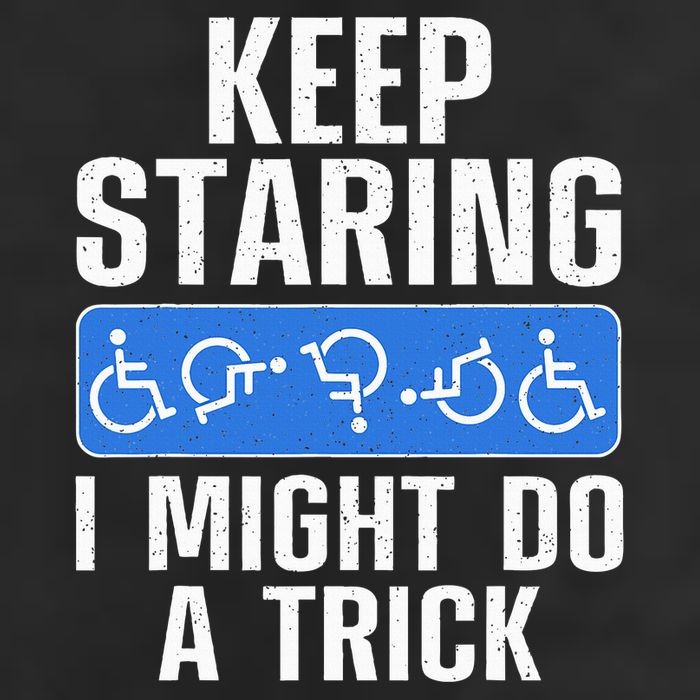 Cool Wheelchair Bound Art Cripple Handicapped Golf Towel